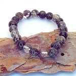 Гривни Турмалин в Кварц 