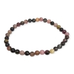 Гривна Тъмен Цветен Турмалин Топче 5 мм