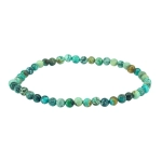 Гривна Синьо-зелен Мексикански Тюркоаз Топче 4 мм 