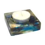 Свещник за Ароматни Свещи от Лабрадорит