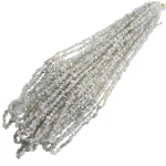 Наниз Чипс Бял Лунен Камък 80 см 