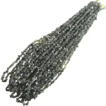 Наниз Чипс Тъмен Лабрадорит 80 см 