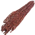 Наниз Чипс Червен Яспис 80 см 