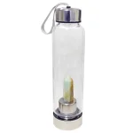 Бутилка за Зареждане на Вода с Кристал Амазонит