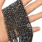 Наниз Терахерц, Самороден Силиций Фасетирано Топче 4 мм