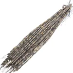 Наниз Черен  Лунен Камък Топче 6 мм 