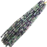 Наниз Рейнбоу Флуорит Топче 10 мм 