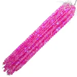 Наниз Рейнбоу Аура Аква Кварц Матова Топче 10 мм