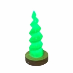 Лампа от Селенит Енергийна Спирала "Мултиколор Фън Шуй"