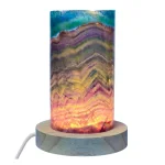 Лампа от Кристал Флуорит Рейнбоу