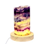 Лампа от Кристал Флуорит Рейнбоу