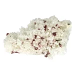 Стилбит с Хематит върху Захаровиден Кварц и Апофилит 