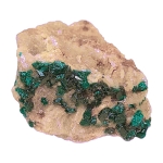 Диоптаз, Калцит