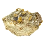 Вулфенит с Калцит