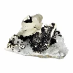 Калцитова Друза с две Генерации Калцит, Анкерит, Манганови минерали, Кварц