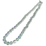 Колие Ангелска Аура Аква Кварц Гланц Топче 8 мм