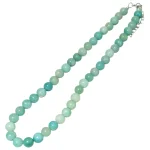 Колие Амазонит Топче 10 мм 