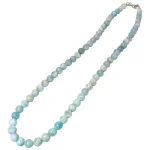 Колие Ларимар Топче 6,1 мм със Сребро 925