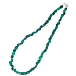 Колие Малахит Сребро 925