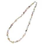 Колие Розов Перуански Опал със Сребро 925