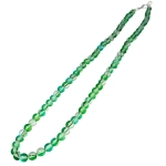 Колие Зелен Рейнбоу Аура Аква Кварц Гланц Топче 6 мм