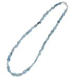 Колие Син Топаз със Сребро 925