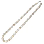 Колие от Бяла и Розова Речна Перла 