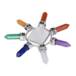 Енергизатор за Дома и Пространството с Кристали за 7-те Чакри и Пирамида от Планински Кристал