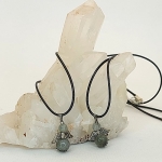 Висулки и Медальони - Ангелче от Лабрадорит, Спектролит