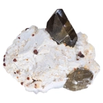 Спесартин, Албит, Опушен Кварц