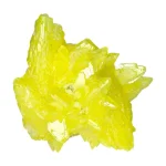 Друза от Едри Кристали Сублимационна Самородна Сяра