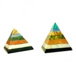 Пирамиди от Различни Минерали 7-Чакри