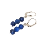 Обици Кианит със Сребро 925