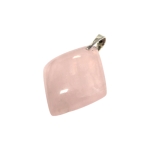 Медальон Розов Кварц със Сребро 925