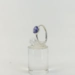 Пръстен Танзанит, Сребро  925/1000