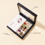 Комплект Ключодържател Зодиакални Камъни за зодия Риби + Минерали за 7-те Чакри