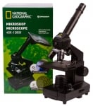 Микроскоп Bresser National Geographic 40x–1280x с адаптер за смартфон