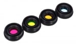 Комплект основни цветни филтри Bresser 1,25' (червен, зелен, син, жълт)