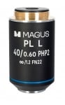 Обектив MAGUS 40HP 40х/0,60 Plan L phase PHP2 ∞/1,2 WD 3,5 mm