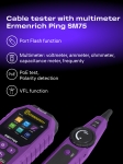 Тестер за кабели Ermenrich Ping SM75 с мултиметър