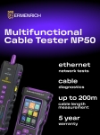 Мултифункционален тестер за кабели Ermenrich NetGeeks NP50