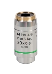 Комплект обективи MAGUS FL S-APO60 PlanF S-Apo 4х/10х/20х/40х/100х маслени ∞/0,17 H60 mm