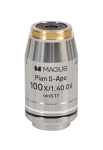 Комплект обективи MAGUS FL S-APO60 PlanF S-Apo 4х/10х/20х/40х/100х маслени ∞/0,17 H60 mm