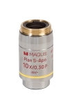 Комплект обективи MAGUS S-APO BD60 Plan S-Apo 5х/10х/20х/50х/100х BD H60 mm, за наблюдения по метода на светлото/тъмното поле