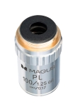 Планахроматичен обектив с корекция до безкрайност MAGUS MP100 OIL 100x/1,25 ∞/0,17