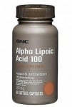 АЛФА ЛИПОЕВА КИСЕЛИНА - защитава клетките от оксидативен стрес - капсули 100 мг. х 60, GNC