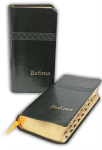 БИБЛИЯ ДЖОБЕН ФОРМАТ - ревизирано издание, позлатени страници, черна