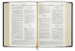 БИБЛИЯ С ПОЗЛАТЕНИ СТРАНИЦИ - синодален превод, среден формат, черна