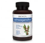 АШВАГАНДА - подсилва умствената дейност, силен антиоксидант - таблетки 570 мг. х 120, BIOVEA