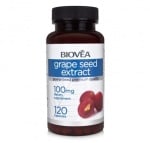 ГРОЗДОВИ СЕМЕНА ЕКСТРАКТ - антиоксидант,защитава клетките от свободни радикали - капсули 100 мг. х 120, BIOVEA